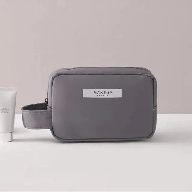 Multi-Compartment Makeup Bag