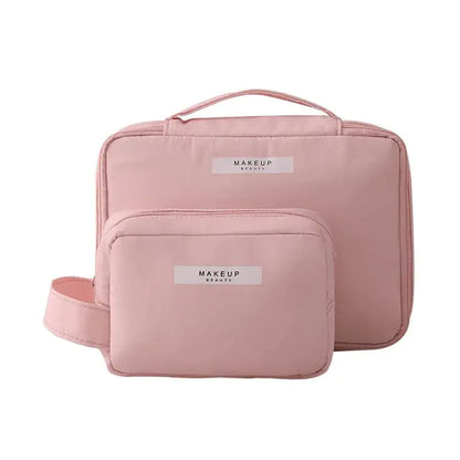 Multi-Compartment Makeup Bag