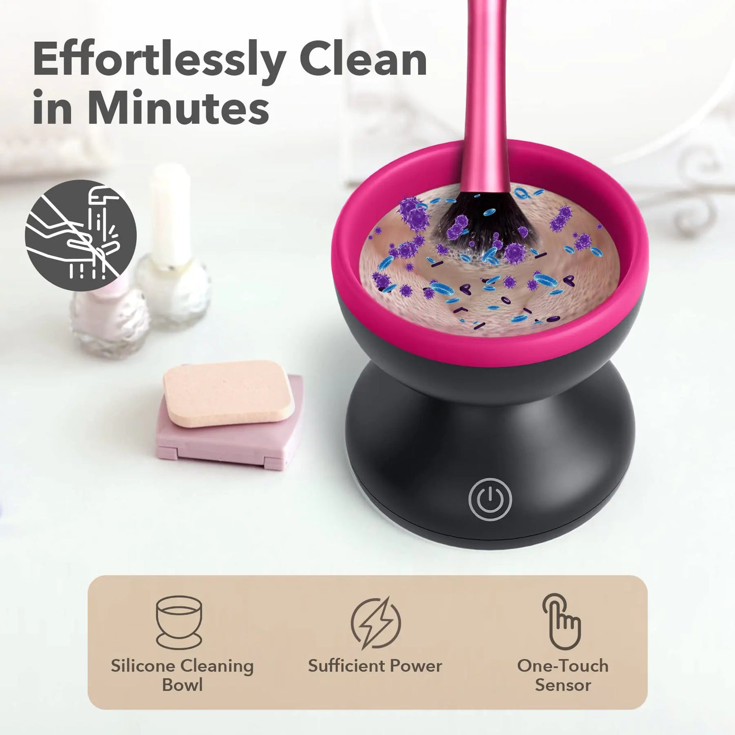 Makeup Brush Cleaning Mat