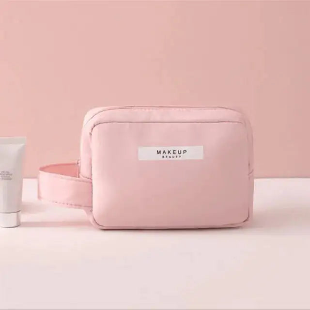 Multi-Compartment Makeup Bag