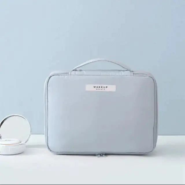 Multi-Compartment Makeup Bag